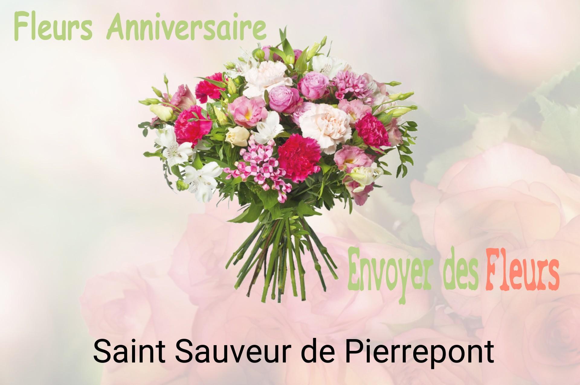 Bouquet de fleurs d’anniversaire livré à Saint-Sauveur-de-Pierrepont