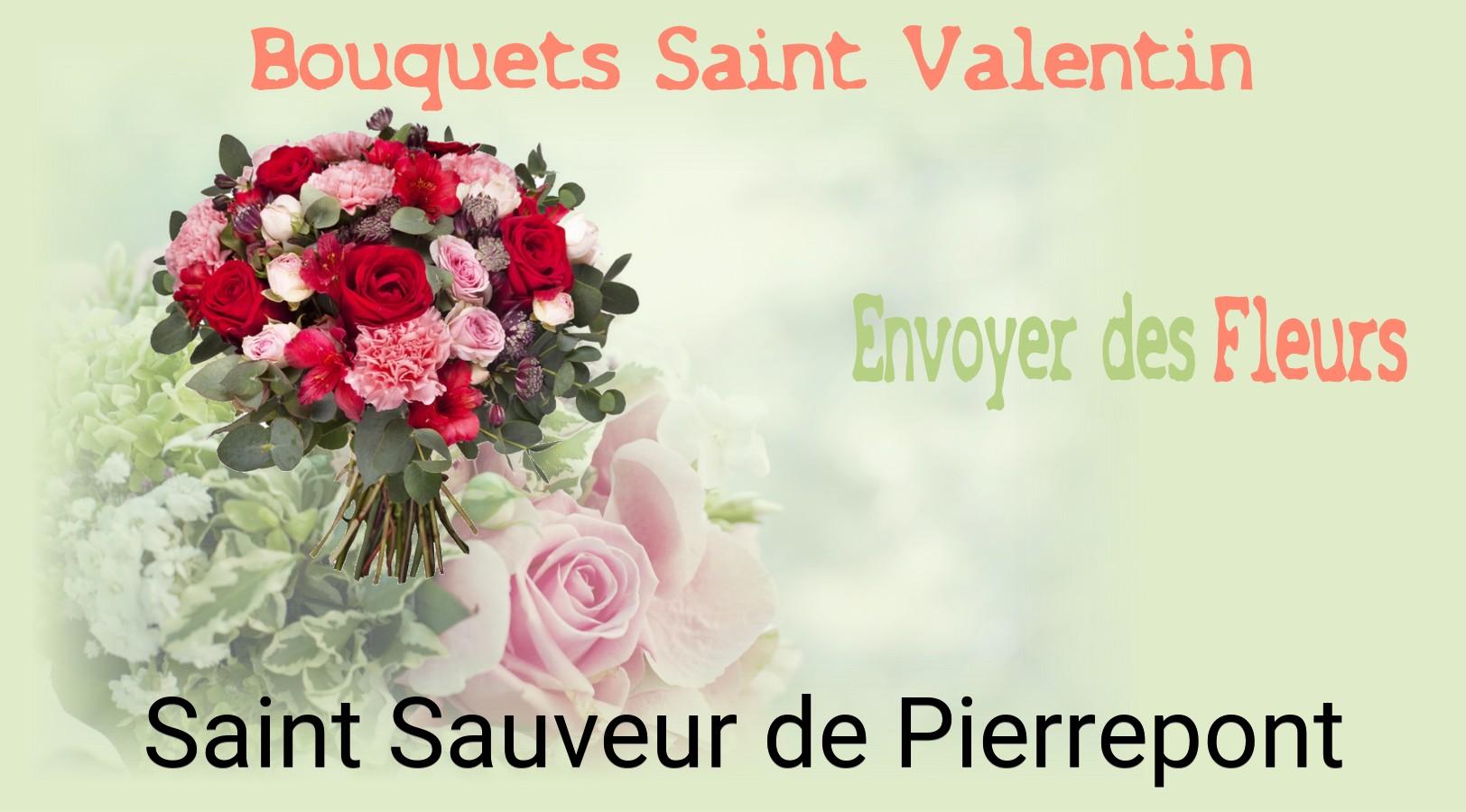 Roses de Saint-Valentin livrées à Saint-Sauveur-de-Pierrepont